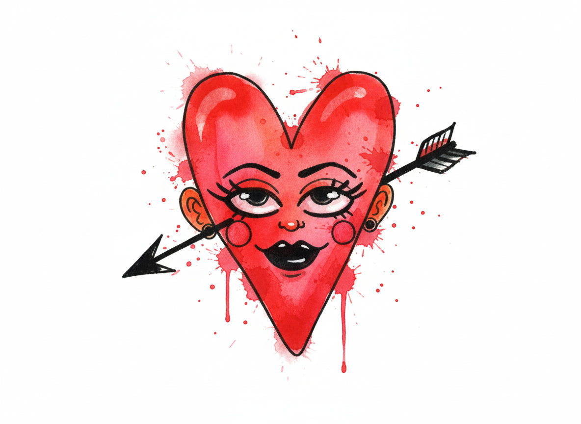 Queen of hearts